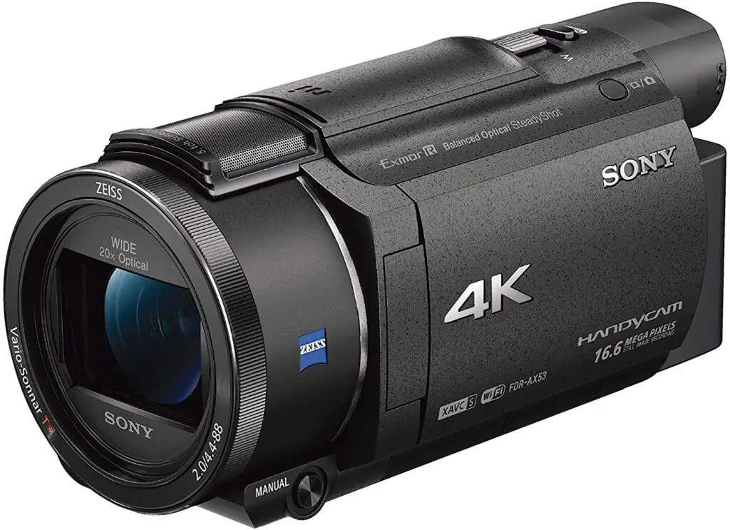 Sony FDRAX53/B 4K HD Camcorder